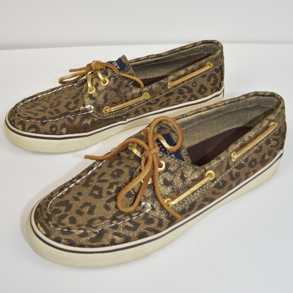 Chaussures Slip-on Sperry Top-Sider Leopard/guépard - Taille Enfant 3.5 US - Occasion